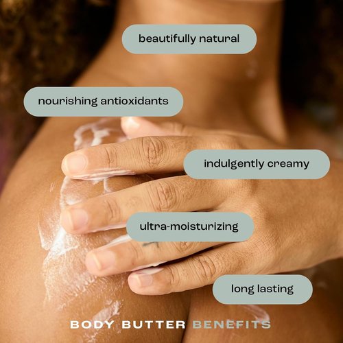 Natural Inspirations Agave Pear Body Butter - Ultra-Moisturizing 12oz for Silky Skin