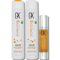 GK HAIR Hydrating Shampoo & Conditioner Set - Anti-Frizz Serum with Argan Oil for All Hair Types | 10.1 Fl Oz & 1.69 Fl Oz