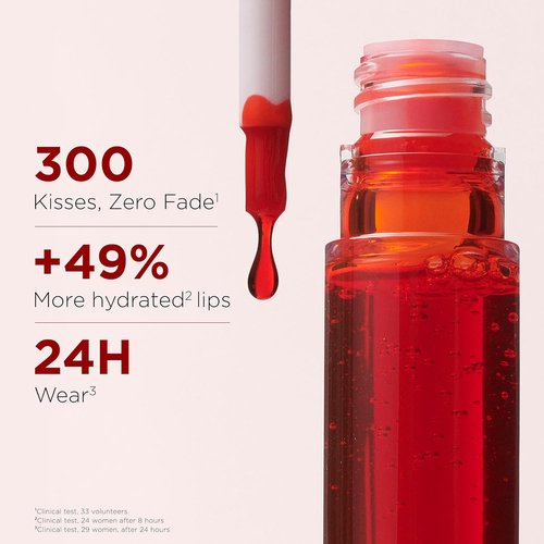 Clarins Water Lip Stain - Buildable Matte Finish | Kiss-Proof & Transfer-Proof | Lightweight & Long-Lasting | 0.2 Oz