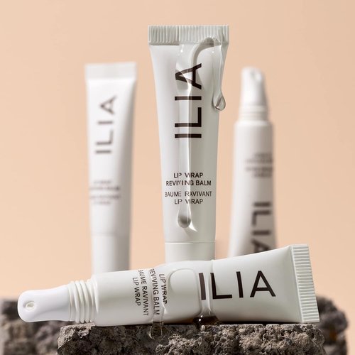 ILIA - Lip Wrap Reviving Balm | Hydrate, Smooth, Plump | Hyaluronic Acid & Sea Succulent | Vegan, Non-Toxic (Lucid, 0.23 fl oz | 7 ml)