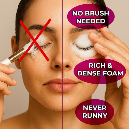 SecretsID Professional Lash Shampoo for Extensions - 1 Litre Eco-Refill Bulk - Salon-Grade Eyelash Cleanser, Oil-Free, Fragrance-Free, Made in America – Lash Wash Concentrate