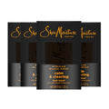SheaMoisture Bar soap African Black Soap 4 count Soothe and Clarify Skin Soothing and Clarifying bar soap with 24h shea moisture nutrients for Healthy, Glowing Skin 8 oz