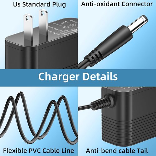 BaByliss PRO FX3 Cordless Hair Trimmer Charger - 12V Adapter Compatible with FX3C Models