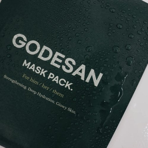 GODESAN Hydrogel Face Mask Pack 10pcs - Rich Collagen, Deep Moisture, Tea Tree, All skin type, Hyaluronic