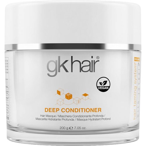 GK HAIR Vegan Deep Conditioner Hair Masque - Repair & Hydrate with Jojoba Oil | 7.05 Oz Revitalizing Treatment for Chemically Treated Hair