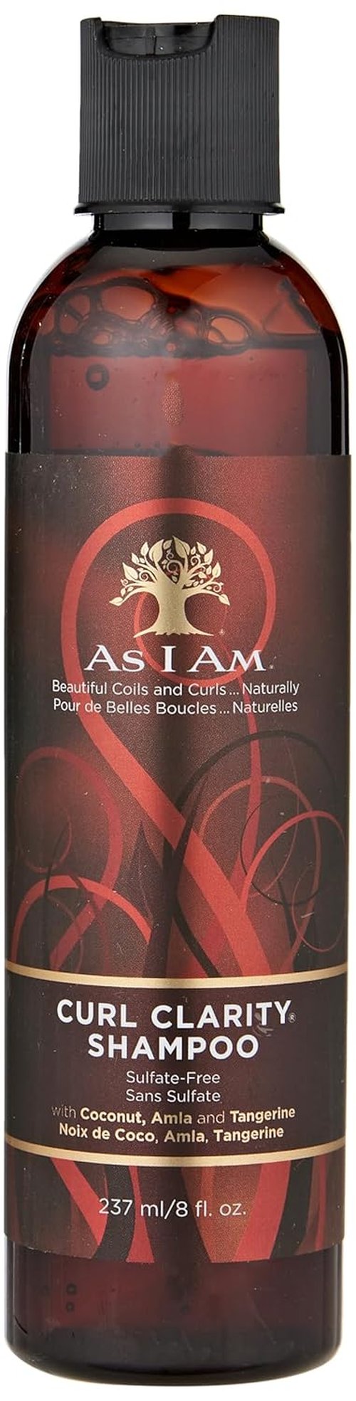 As I Am Curl Clarity Shampoo - Gentle Cleansing Formula for Curly Hair | 8 oz (Pack of 4)