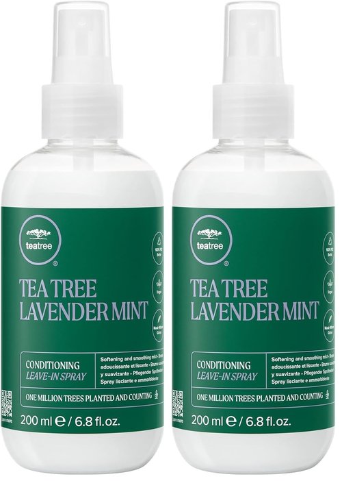 Tea Tree Lavender Mint Leave-In Conditioner - Lightweight Spray for Coarse, Dry Hair | 6.8 fl. oz.