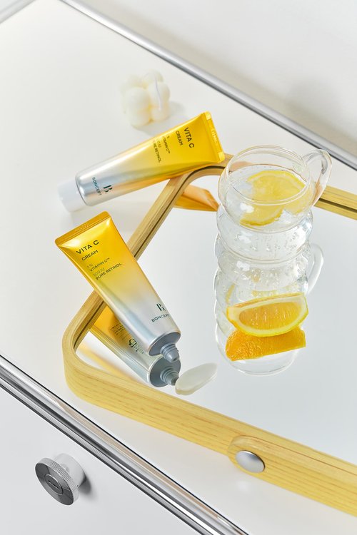 BONCEPT Vita C Cream – Hydrating & Firming Korean Vitamin C Moisturizer, Radiant-Looking Skin & Healthy Glow, 1.69 fl. oz. 50ml