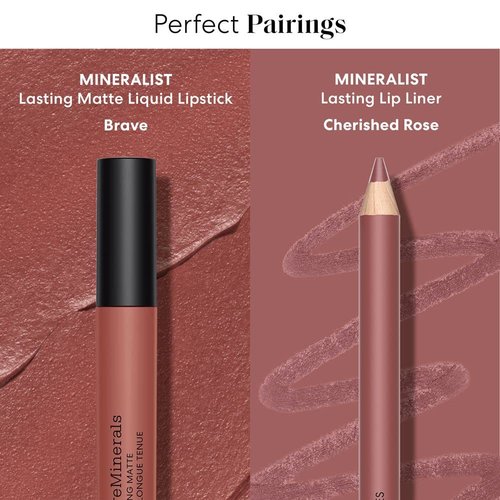 bareMinerals Mineralist Lip Liner - Creamy Pigmented Pencil for All-Day Wear | Vegan & Natural Ingredients