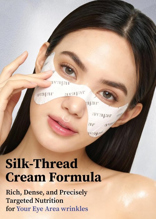 Avajar Collagen Eye Patches, Premium PDRN Anti-Aging Under Eye Patches for Wrinkles & Dark Circles with Peptides and Niacinamide, Firming & Hydrating Korean Skincare Eye Mask for Women, 5 Sheets