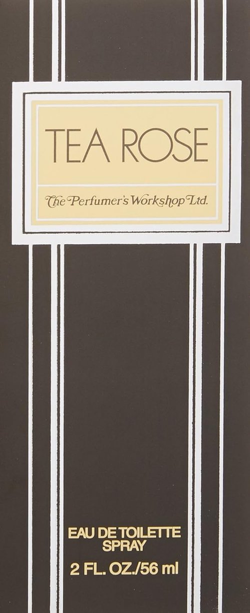 Perfumers Workshop Tea Rose Eau De Toilette Spray - 2.0 Oz | Elegant Floral Fragrance for Women