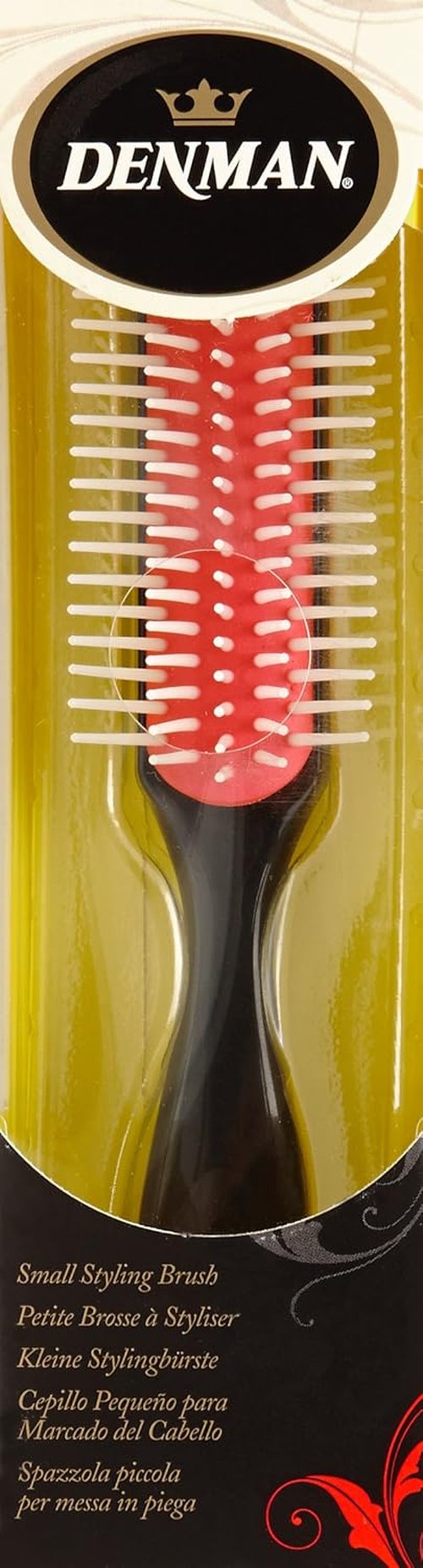 Denman D14 D143 Hairbrush - Professional Styling Tool for All Hair Types | Single Pack