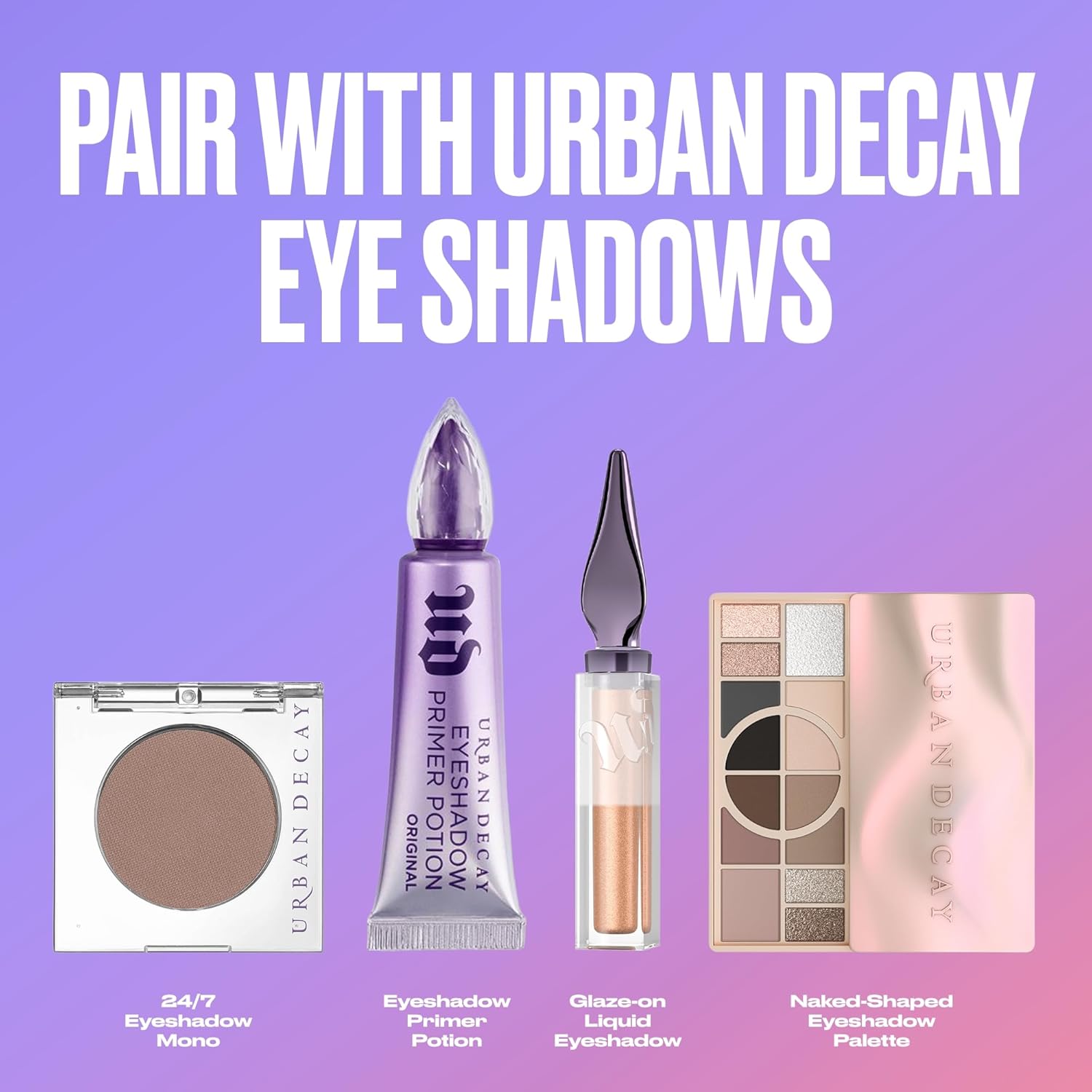 Urban Decay Eyeshadow Primer Potion - Waterproof Eyelid Base Primer for Long-Lasting, Crease-Resistant Makeup | Translucent Shade
