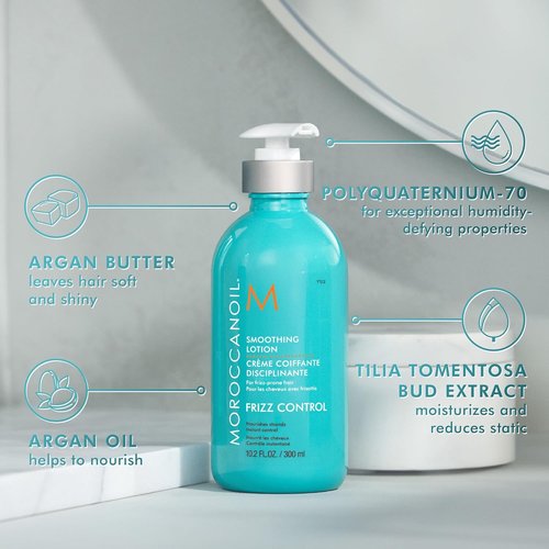 Moroccanoil Smoothing Lotion - Frizz Control & Shine | 10.2 Fl. Oz.