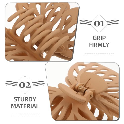 KALLORY 8pcs Butterfly Hair Clips: Large Butterfly Claw Clip - Hair Styling Accessories For Women Girls