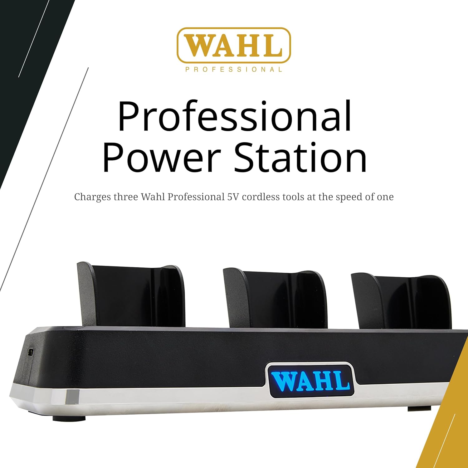 Wahl Professional Power Station - High-Performance Charging Station for Barbers & Stylists