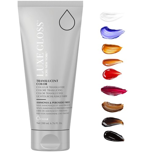 ECRU New York LUXE GLOSS Hair Gloss - Achieve Vibrant Color & Glass-Like Shine 8 Fl Oz