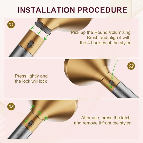 Dyson Upgraded Large Diffuser Attachment - Converts Airwrap Styler to Hair Dryer Nozzle | Compatible with HS01, HS03, HS05