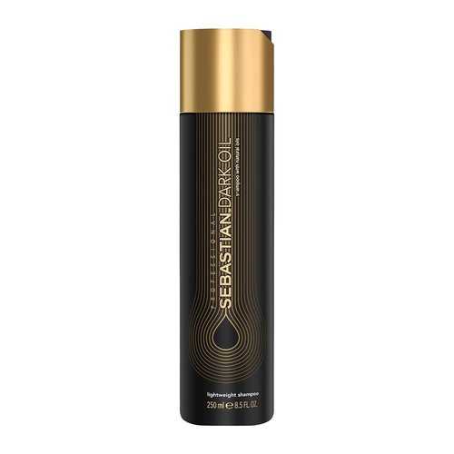 Sebastian Professional Dark Oil Shampoo - Lightweight Formula with Jojoba & Argan Oil for Silky Hair