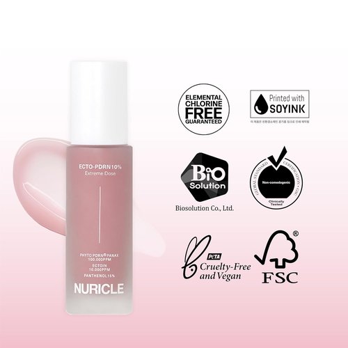 ECTO-PDRN Anti-Aging Serum - 10% Extreme Dose with Vegan PDRN, Ectoin & Panthenol | 30ml