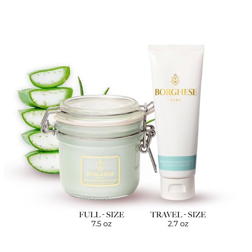 Borghese Advanced Fango Delicato Mud Mask - Hydrating Face Mask with Kaolin Clay, Aloe, Hydrolyzed Collagen & Hyaluronic Acid for Normal & Dry Skin
