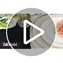 12 Pack Clear Plastic Charger Plates with Silver Beaded Rim - 13 Inch