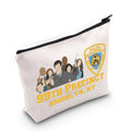 LEVLO TV Show Cosmetic Make Up Bag TV Fans Gift 99TH Precinct 99TH Makeup Zipper Pouch Bag (99TH Precinct)