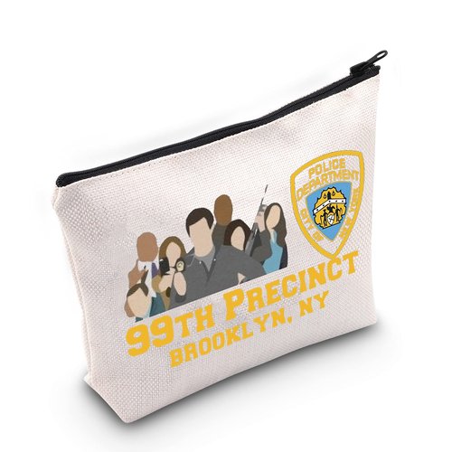 LEVLO TV Show Cosmetic Make Up Bag TV Fans Gift 99TH Precinct 99TH Makeup Zipper Pouch Bag (99TH Precinct)
