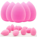 Skiennix 12-Piece Makeup Sponge Set - Latex-Free Flawless Soft Face Puffs for Powder & Liquid Makeup