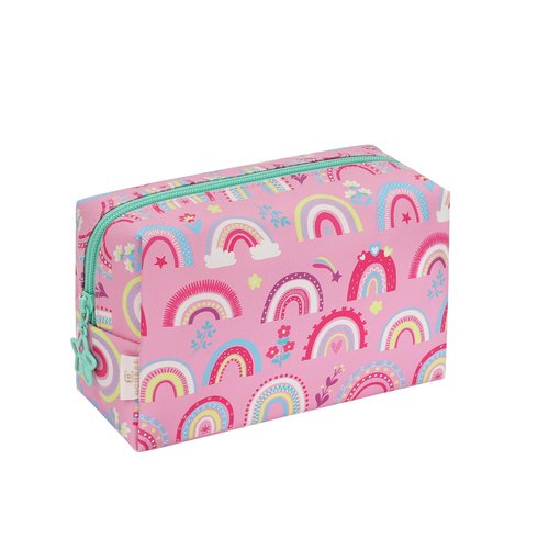 onemoky Small Makeup Bag for Girls, Cute Makeup Bag Travel Makeup Organizer Bag, Birthday Gifts for Girls 4 5 6 7 8 9 10 11 12 13 14 15 16 Years Old, Graduation Gifts for Teen Sister Daugther Friend