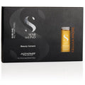 ALFAPARF MILANO Semi Di Lino Sublime Cellula Madre Vials - Argan Ampoules for Radiant Hair | 12 Vials (0.44 fl. oz. Each)