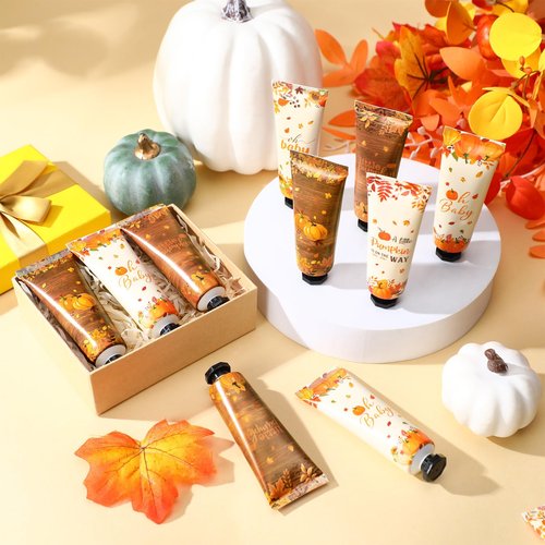 Dansib 40 Pcs Thanksgiving Baby Shower Hand Cream Bulk Hand Cream Gifts a Little Pumpkin Baby Shower Party Favors for Guests Travel Size Lotion Autumn Thanksgiving Wedding Birthday Party Supplies