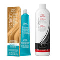 WELLA ColorCharm Demi-Permanent Hair Color - Glossy Gray Coverage in 9CB Light Beige Blonde + 10 Vol Developer