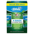 Glide Oral B Floss Picks Plusx 40mm Outlast - Long Lasting Mint, 4 Pack of 75