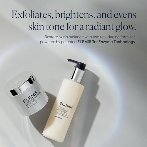 ELEMIS Dynamic Duo Kit - Enzyme-Powered Skin Refining Gel Cleanser & Exfoliating Pads | $124 Value