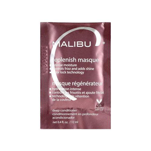 Malibu C Replenish Hair Masque - Ultra Hydrating Deep Conditioner for All Hair Types | Avocado Oil Formula
