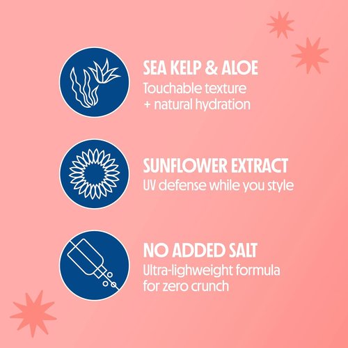 Not Your Mother's Beach Babe Texturizing Foam - 2-Pack | 6.5 fl oz Each | Crunch-Free Waves & UV Defense