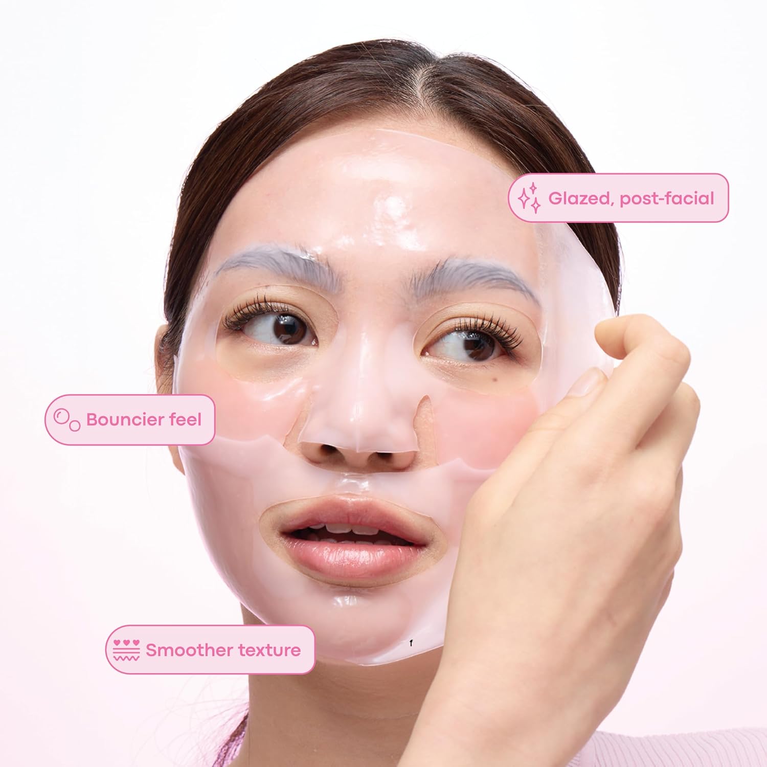 TONYMOLY Hydrogel Face Mask - Firming Overnight Treatment with Collagen & Peptides | 1 Sheet