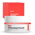 Keeps Thickening Pomade for Men - Medium Hold Matte Finish Styling - Biotin Formula for Fuller Hair - 3 Oz Travel Size