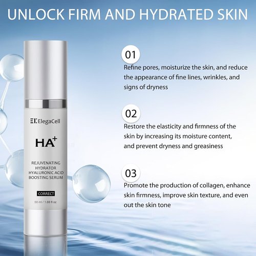 HA Rejuvenating Hydrator | Hyaluronic Acid Serum for Deep Hydration with Niacinamide & Ceramides
