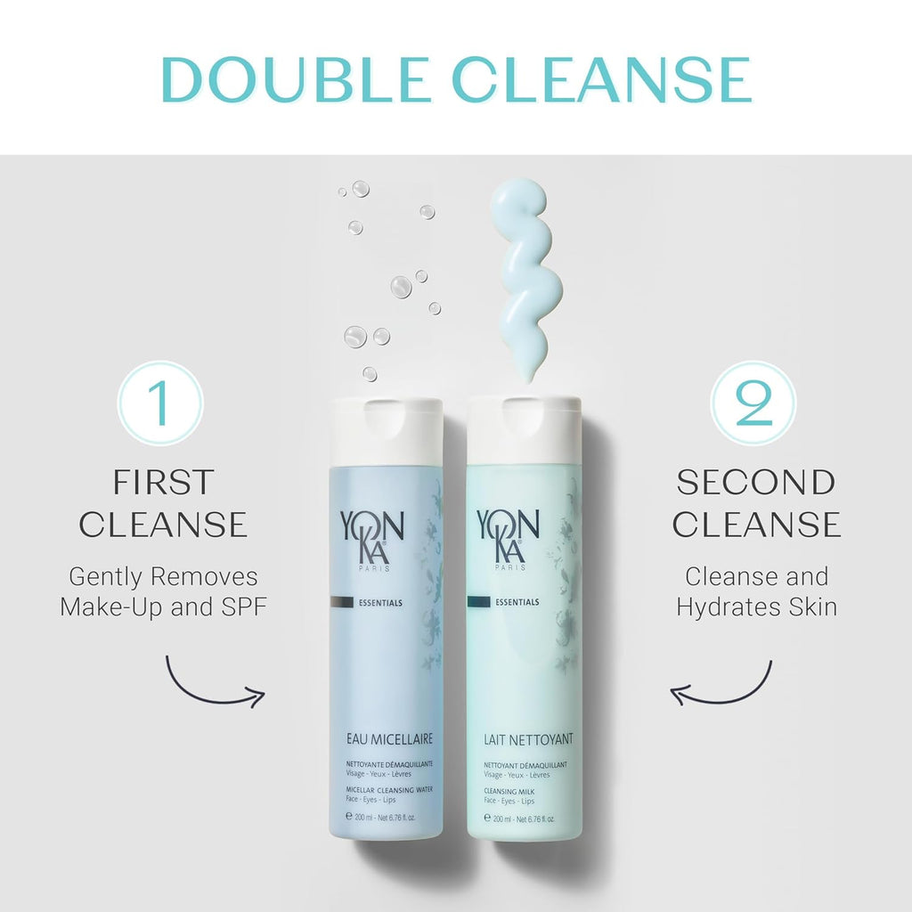 Yon-Ka Micellar Water - Gentle Makeup Remover & Face Wash for Hydration | Paraben-Free