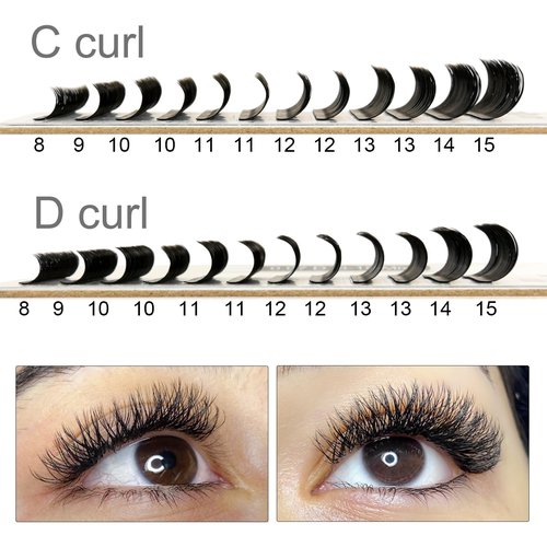 COZBIRD 3d yy Lashes yyy Eyelash Extensions Supplies Premade Fans (Triple y Lash) 6D Volume Faux Mink 0.07mm C curl 12mm