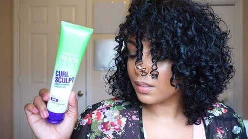 Garnier Fructis Style Sculpt Conditioning Cream Gel - Curl Enhancer, 5.1 oz | Pack of 3