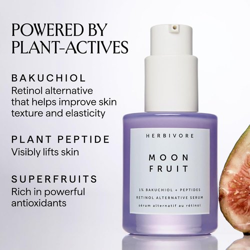 Herbivore Moon Fruit Serum - Hydrating & Nourishing Facial Oil | 1 Fl Oz