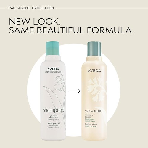 Aveda Shampure Nurturing Shampoo - Gently Cleanses & Nourishes Fine to Medium Hair | 96% Naturally Derived with Lavender & Ylang Ylang