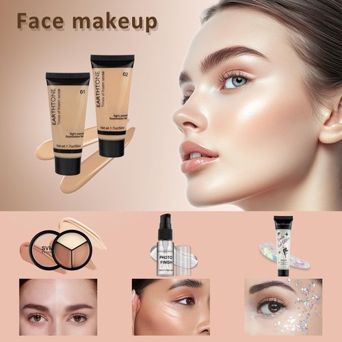 Makeup Kits for Teens Makeup Kit for Women Teenager Full Kit Makeup Set Gift for Teen Girls Eyeshadow Palette Foundation Concealer Makeup Set for Girls