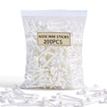 Charmonic 200 Pcs Wax Sticks, Nose Wax Kit Accessories, Waxing Sticks for Nostril Nasal Cleaning, Ear Face Eyebrows Hair Removal for Men Women