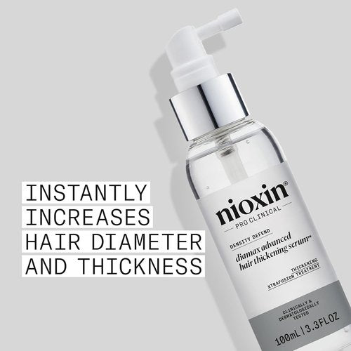 Nioxin Density Defend Diamax Advanced Hair Thickening Serum - Boost Volume & Fullness | 3.38 Fl Oz