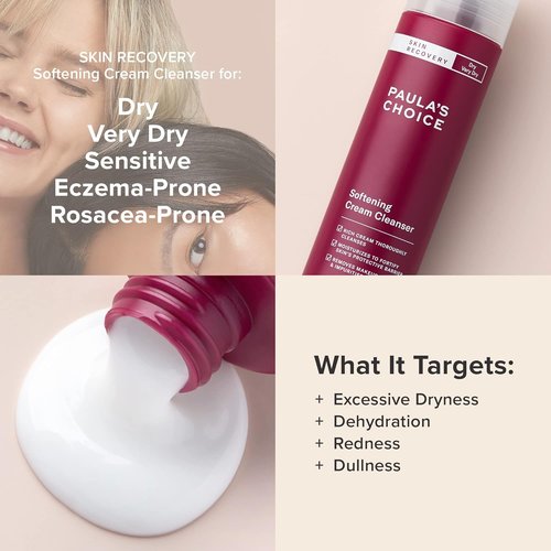 Paula's Choice SKIN RECOVERY Face Cleanser - Soothing Coconut & Chamomile Formula for Sensitive Skin