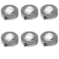Suleto SH50/52 Replacement Heads Compatible with Noreclo Series 5000 Electric Shaver, Sh50 Replacement Head Part for Series 5000 S5xxx, ATXX, PTXX PT8xx, PT7xx, Sh50 Shaving Blades-6Pcs W/Brush